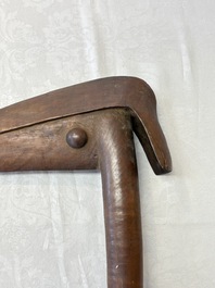 A rare wooden 'Porowa Ra Maru' or 'bird-head' club, Kanak peoples, New Caledonia, 19th C.