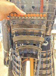 An impressive Japanese samurai armor, Edo, 18th C.