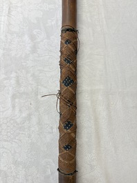 A rare wooden 'Porowa Ra Maru' or 'bird-head' club, Kanak peoples, New Caledonia, 19th C.