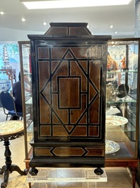 A fine Italian tortoiseshell- and ebony-veneered cabinet, Florence, 17th C.