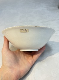 A group of six Chinese monochrome ding-type wares, Song/Yuan