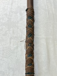 A rare wooden 'Porowa Ra Maru' or 'bird-head' club, Kanak peoples, New Caledonia, 19th C.