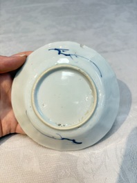 16 Chinese blue and white wares, Kangxi/Yongzheng