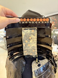 An impressive Japanese samurai armor, Edo, 18th C.