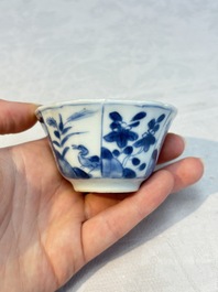 16 Chinese blue and white wares, Kangxi/Yongzheng