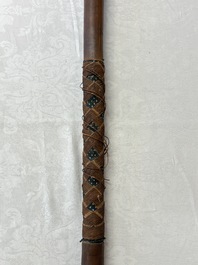A rare wooden 'Porowa Ra Maru' or 'bird-head' club, Kanak peoples, New Caledonia, 19th C.