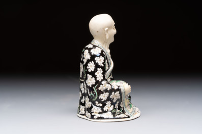 Eight Chinese sancai-glazed wares, 19th C.