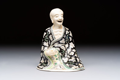 Eight Chinese sancai-glazed wares, 19th C.