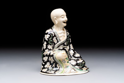 Eight Chinese sancai-glazed wares, 19th C.