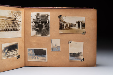 Two photo albums on the Japanese naval landing force in Shanghai, Wuhan and Southern China, 1936-1938