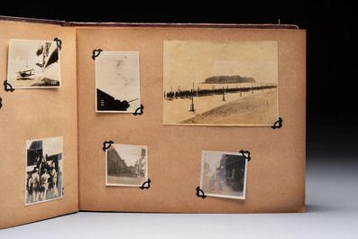 Two photo albums on the Japanese naval landing force in Shanghai, Wuhan and Southern China, 1936-1938