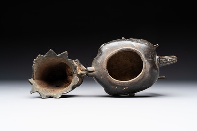 A Chinese bronze 'luduan' censer, Ming