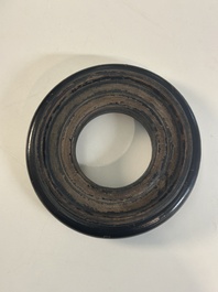 A collection of 11 Chinese wooden stands, 19/20th C.