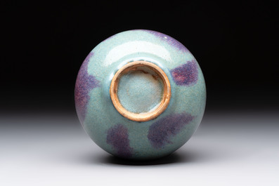 A Chinese jun-glazed vase, Republic