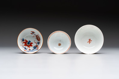 A varied collection of 11 Chinese famille rose wares, Qianlong
