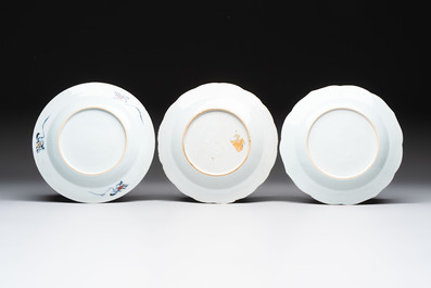 17 Chinese famille rose, verte and Imari-style wares, Kangxi/Qianlong