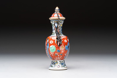 Six varied Chinese European-decorated wares, Kangxi/Qianlong