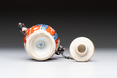 Six varied Chinese European-decorated wares, Kangxi/Qianlong