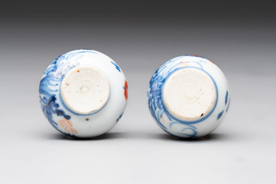 Six varied Chinese European-decorated wares, Kangxi/Qianlong