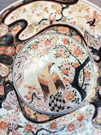 A massive Japanese Imari 'eagle' dish, Edo, first half 18th C.