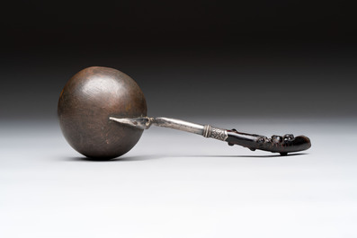 A ceremonial opium spoon, Laos/Vietnam, early 19th C.