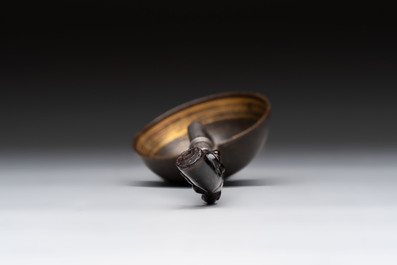 A ceremonial opium spoon, Laos/Vietnam, early 19th C.