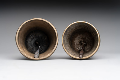 Six various Tibetan ritual objects, 19/20th C.