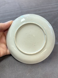 Six varied Chinese European-decorated wares, Kangxi/Qianlong