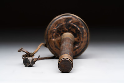 Six various Tibetan ritual objects, 19/20th C.