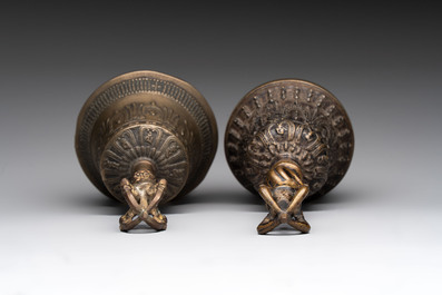 Six various Tibetan ritual objects, 19/20th C.
