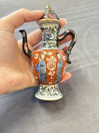 Six varied Chinese European-decorated wares, Kangxi/Qianlong