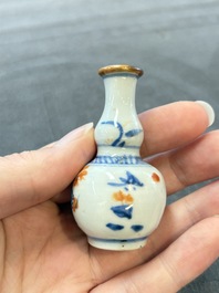 Six varied Chinese European-decorated wares, Kangxi/Qianlong
