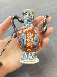 Six varied Chinese European-decorated wares, Kangxi/Qianlong