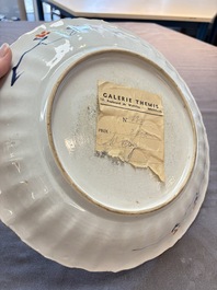 A Chinese famille verte armorial 'Provinces' dish with the arms of Luxembourg, Kangxi