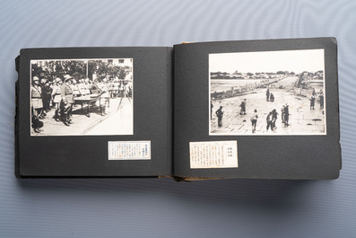 Seven Japanese military commemorative albums on the Second Sino-Japanese War and WWII, 1930-1945