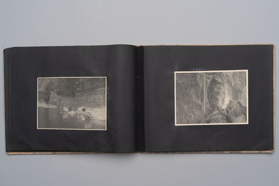 Five photo albums on the Imperial Japanese Navy, compiled by a naval captain, 1919-1940