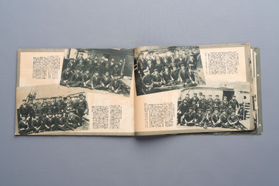 Seven Japanese military commemorative albums on the Second Sino-Japanese War and WWII, 1930-1945