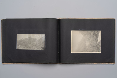 Five photo albums on the Imperial Japanese Navy, compiled by a naval captain, 1919-1940