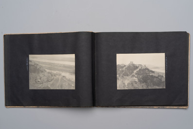Five photo albums on the Imperial Japanese Navy, compiled by a naval captain, 1919-1940