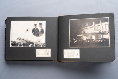Seven Japanese military commemorative albums on the Second Sino-Japanese War and WWII, 1930-1945
