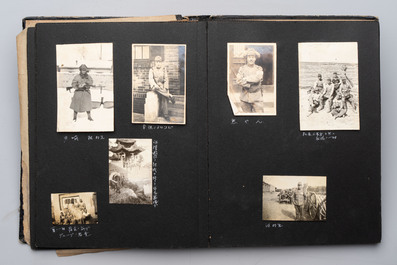 Three photo albums on the Imperial Japanese Army, Second Sino-Japanese War, 1937-1945