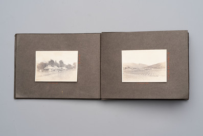 Five photo albums on the Imperial Japanese Navy, compiled by a naval captain, 1919-1940
