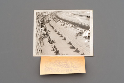 14 photographs of Shanghai and its people by an American correspondent, dated 1949