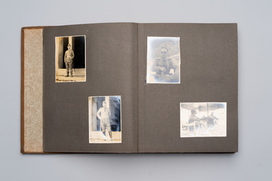 Five photo albums on the Imperial Japanese Navy, compiled by a naval captain, 1919-1940