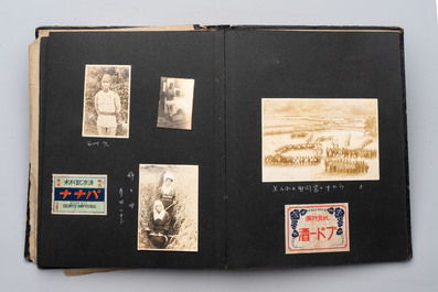 Three photo albums on the Imperial Japanese Army, Second Sino-Japanese War, 1937-1945
