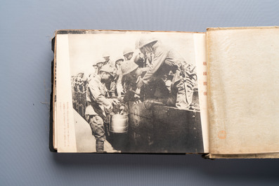 Seven Japanese military commemorative albums on the Second Sino-Japanese War and WWII, 1930-1945