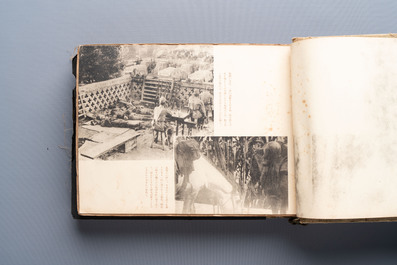 Seven Japanese military commemorative albums on the Second Sino-Japanese War and WWII, 1930-1945