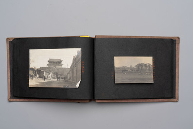 Five photo albums on the Imperial Japanese Navy, compiled by a naval captain, 1919-1940