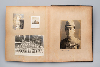 Three photo albums on the Imperial Japanese Army, Second Sino-Japanese War, 1937-1945