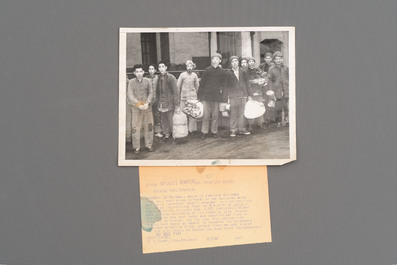 14 photographs of Shanghai and its people by an American correspondent, dated 1949